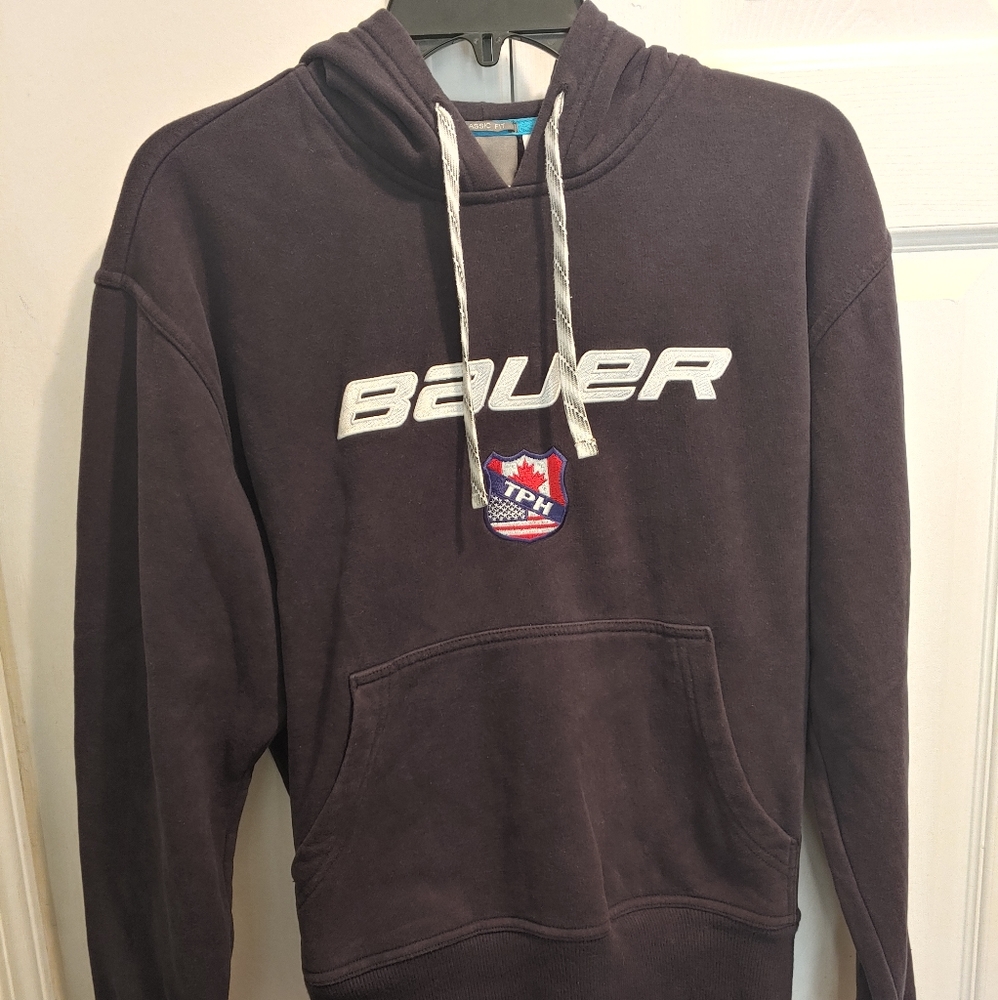 Bauer U.S.A/ Canada TPH Blue embroidered Hoodie Sweater